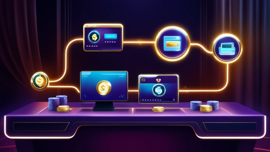 Stortingen en opnametijd verbonden op een casino-betaaldashboard